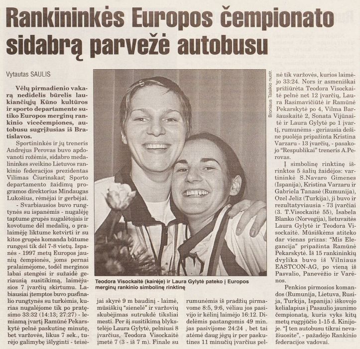 "Respublikos" straipsnis.